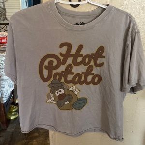 Mister Potato Head Crop Top